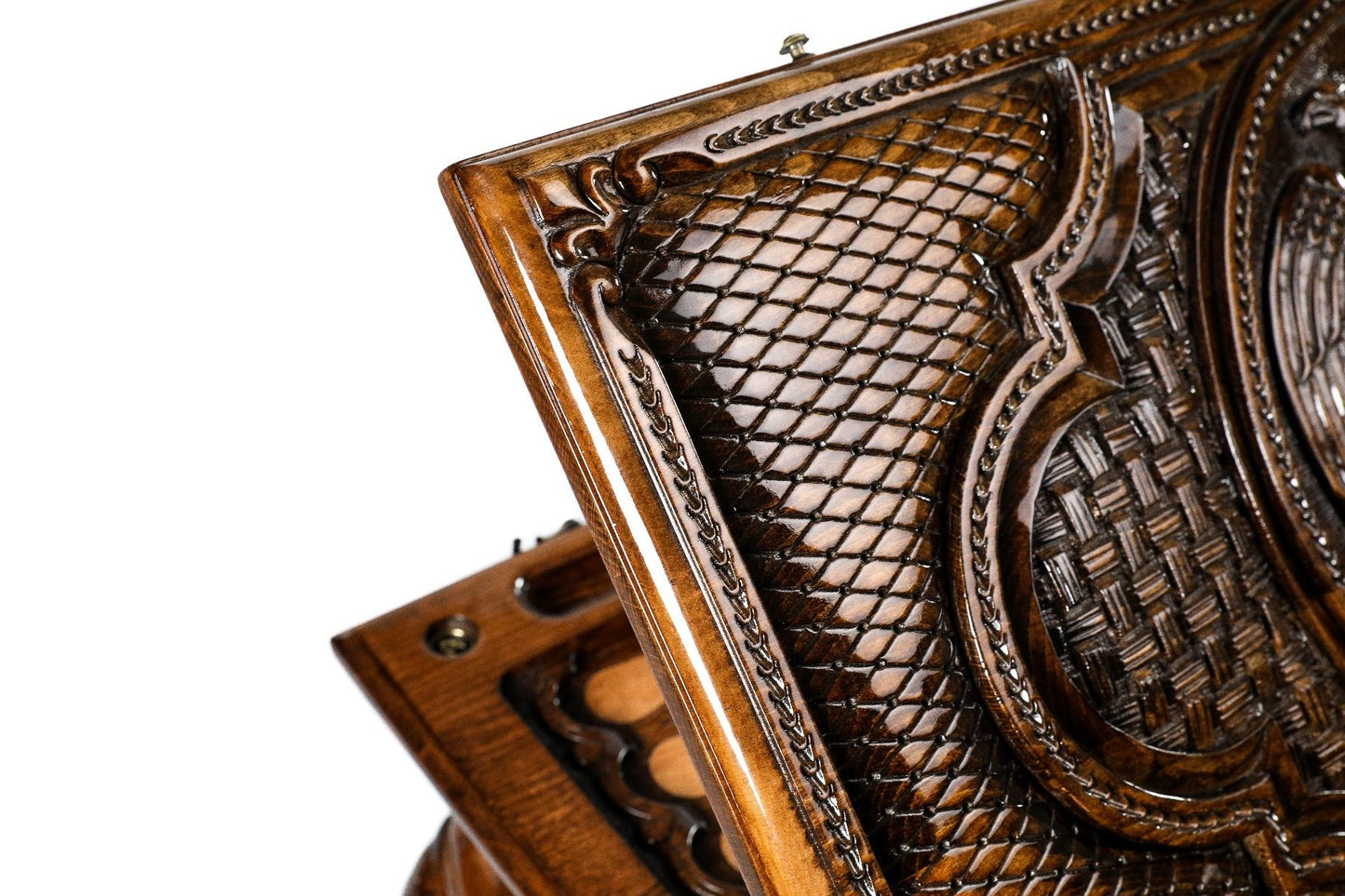 Backgammon Table Armenian Coat of Arms