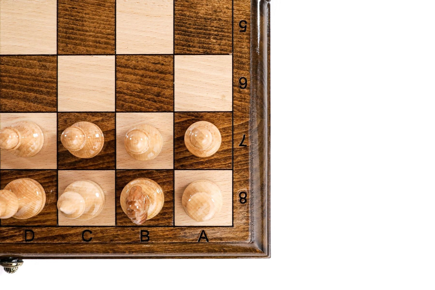 Classic Wooden Chess Set – Handmade Chess Board for Timeless Play