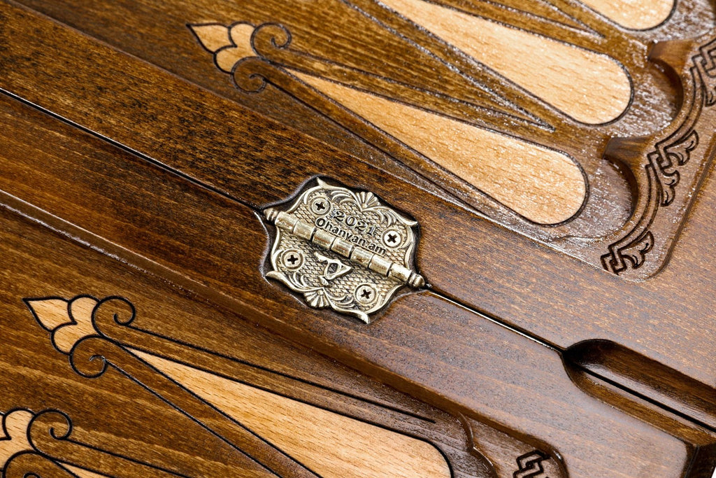 Backgammon set Armenian - Pomegranate Tree of Life - Unumperfectus