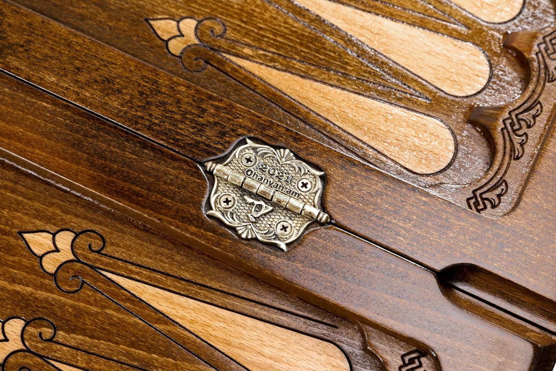 Backgammon set Armenian - Pomegranate Tree of Life - Unumperfectus