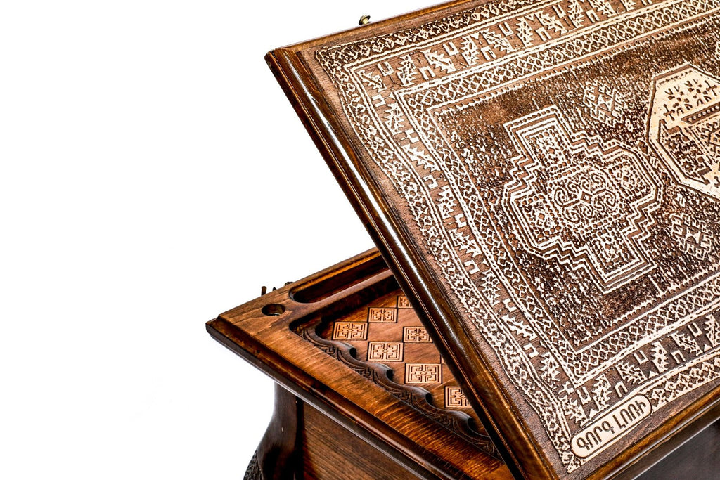 Backgammon Table - Lori Carpet - Unumperfectus