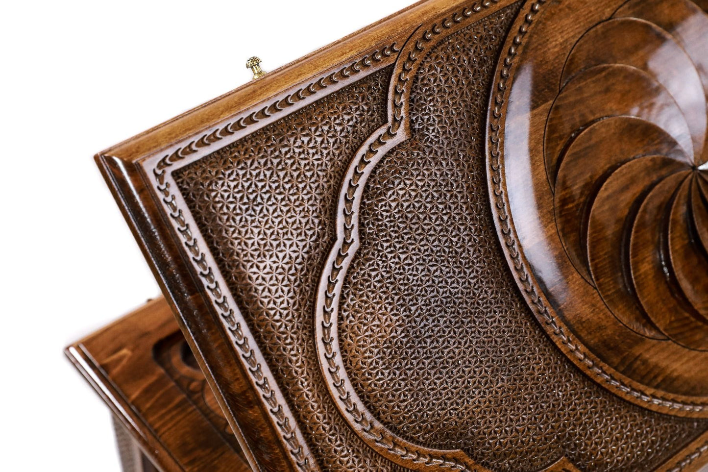 Backgammon Table with Eternity Sign