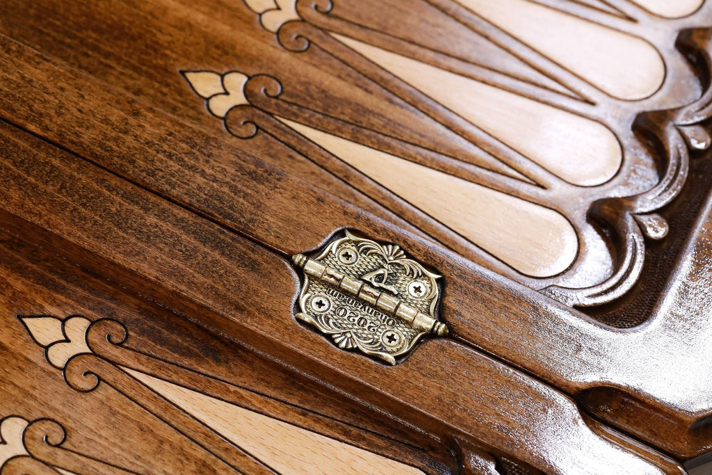 Backgammon Board - Assyrian Coat of Arms - Unumperfectus