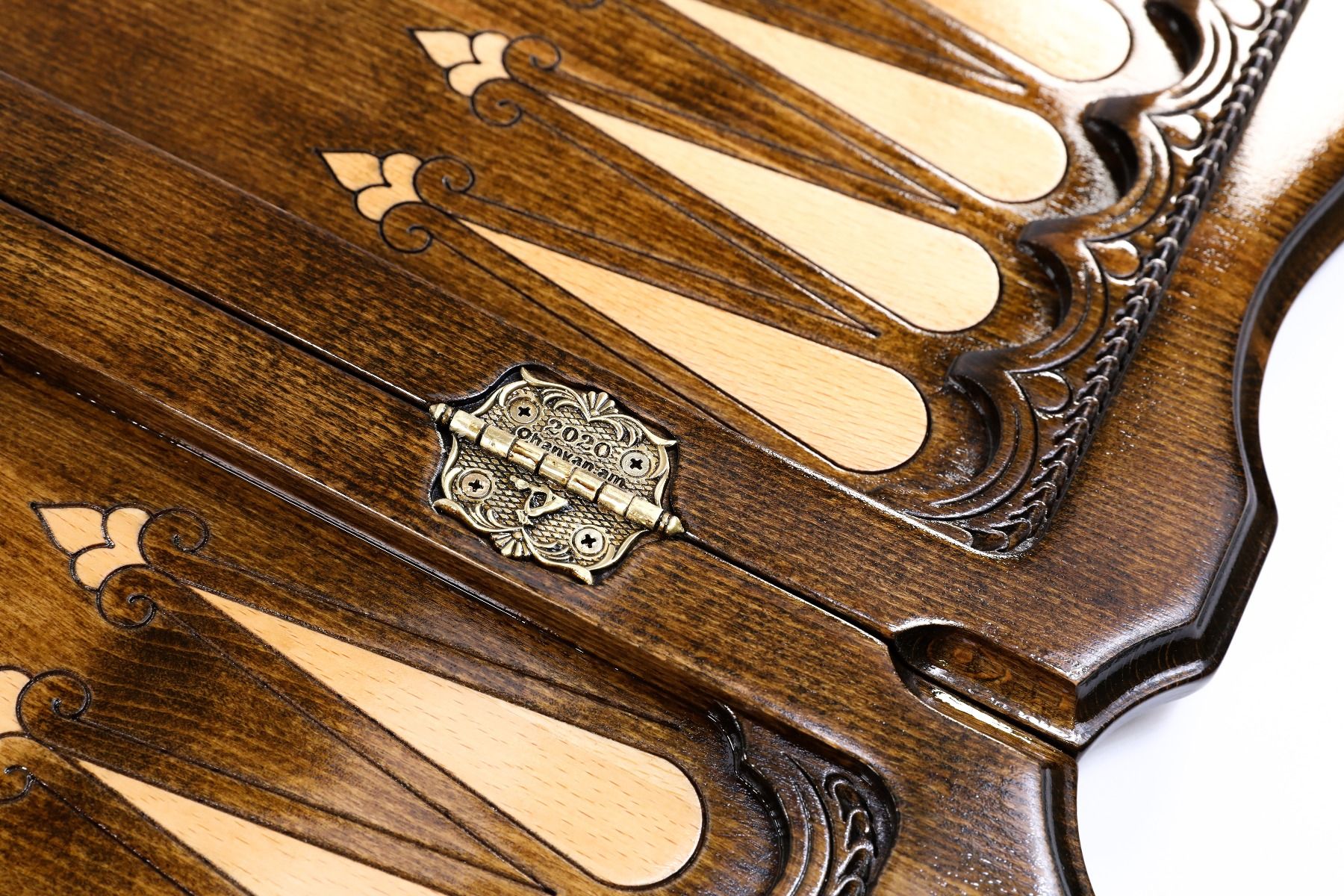 Backgammon Board - Assyrian Coat of Arms - Unumperfectus
