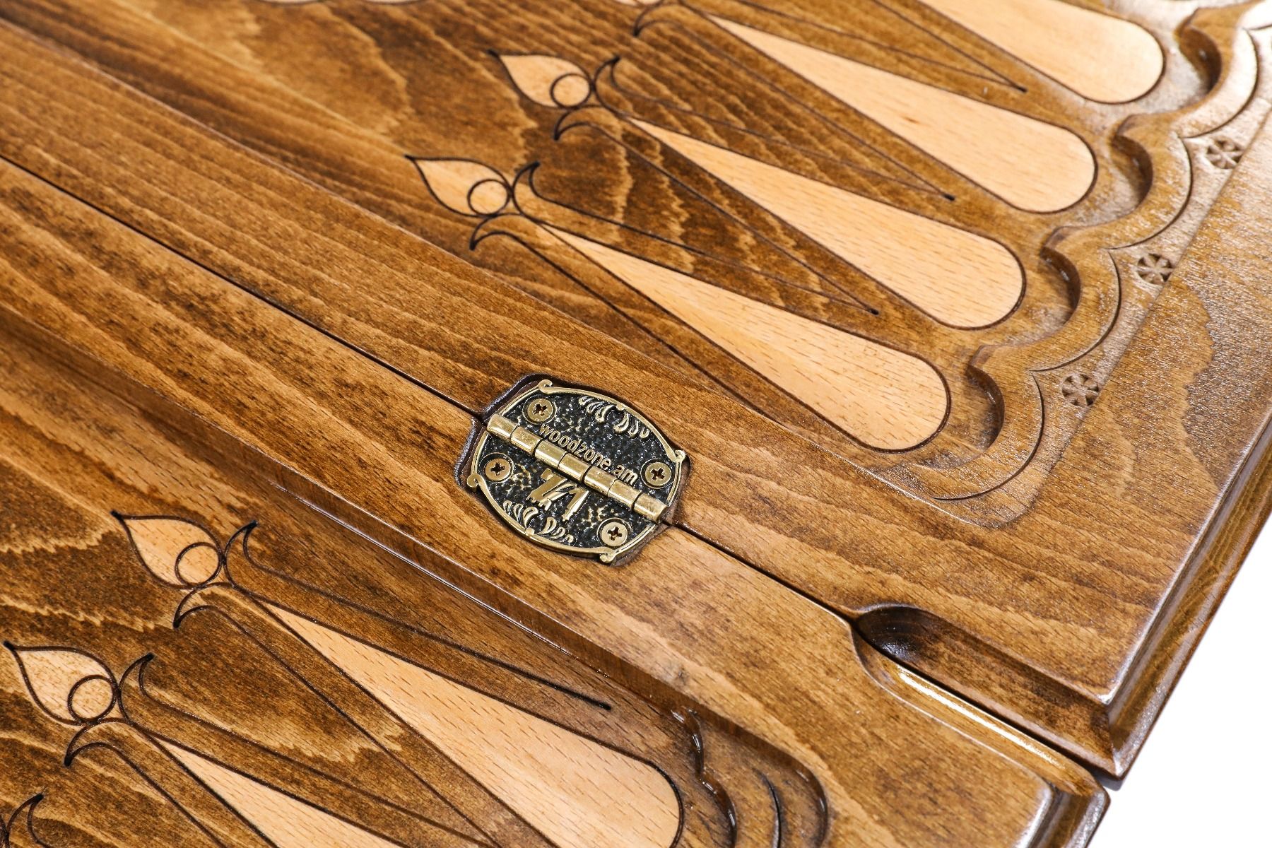 Armenian Wooden Classic Backgammon Board Ararat 23.6" | 60 cm - Unumperfectus