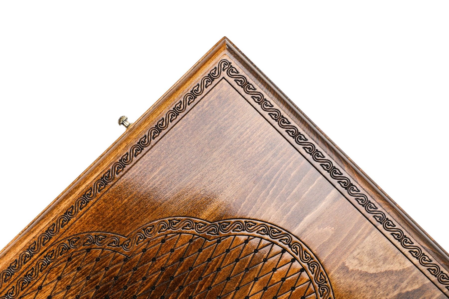 Armenian Wooden Backgammon Board Church of St. Hripsime 23.6" | 60 cm