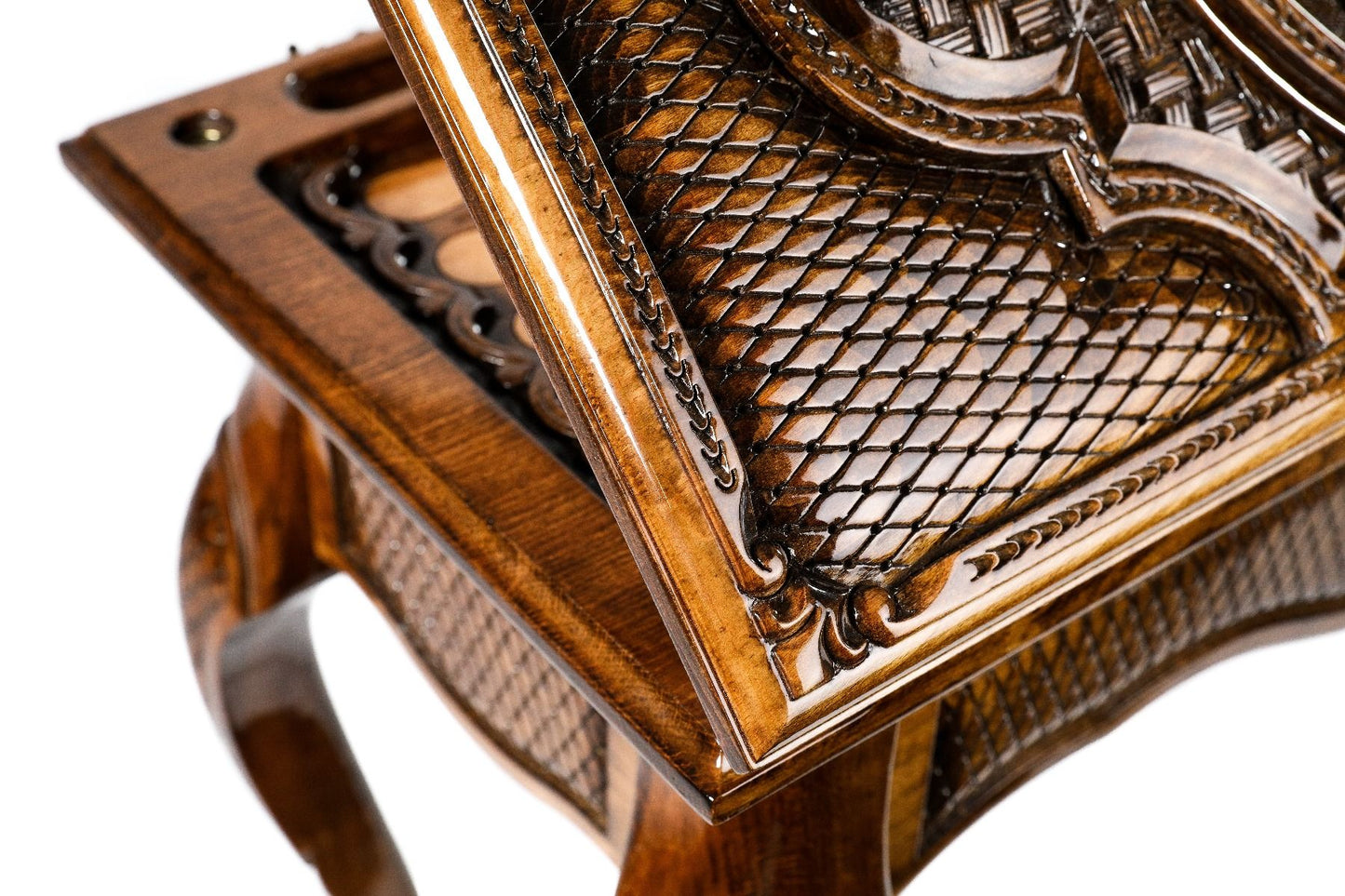 Backgammon Table Armenian Coat of Arms