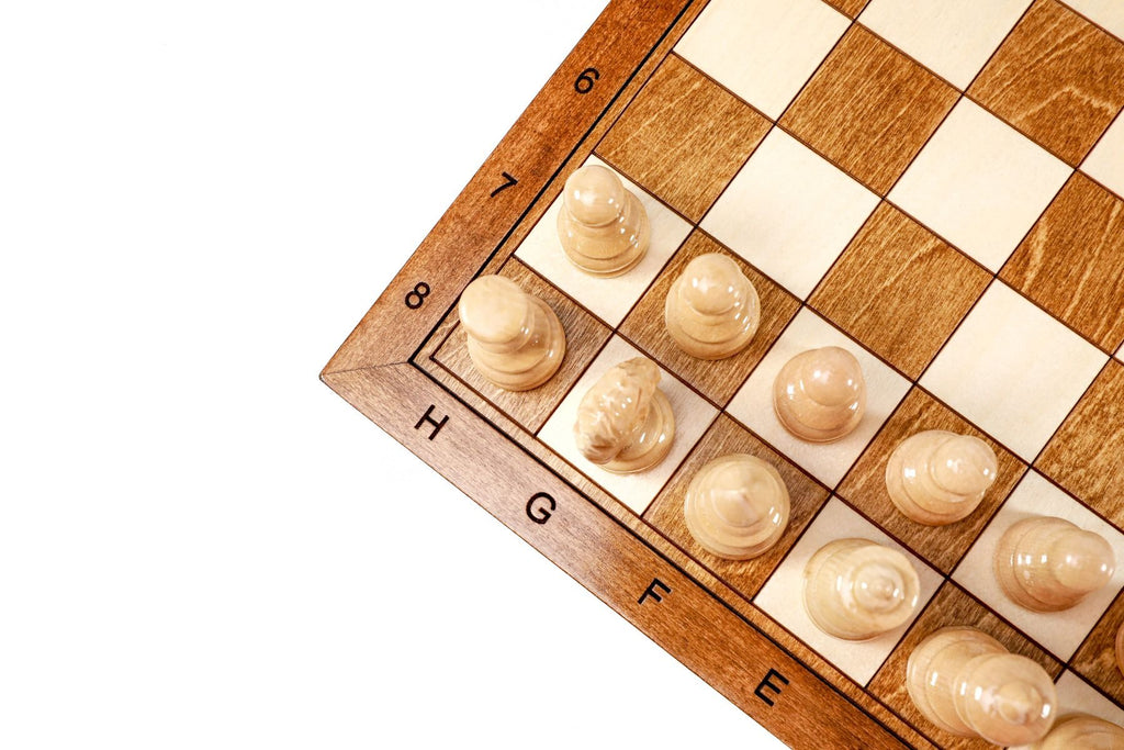 Classic Chess Set with Expanded Playing Field 15.7" | 40 cm - Unumperfectus