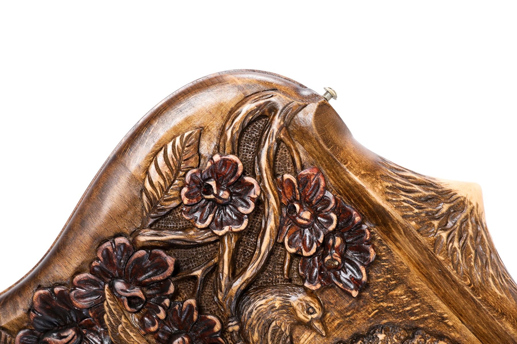 Backgammon Board - Hand-Carved Deer