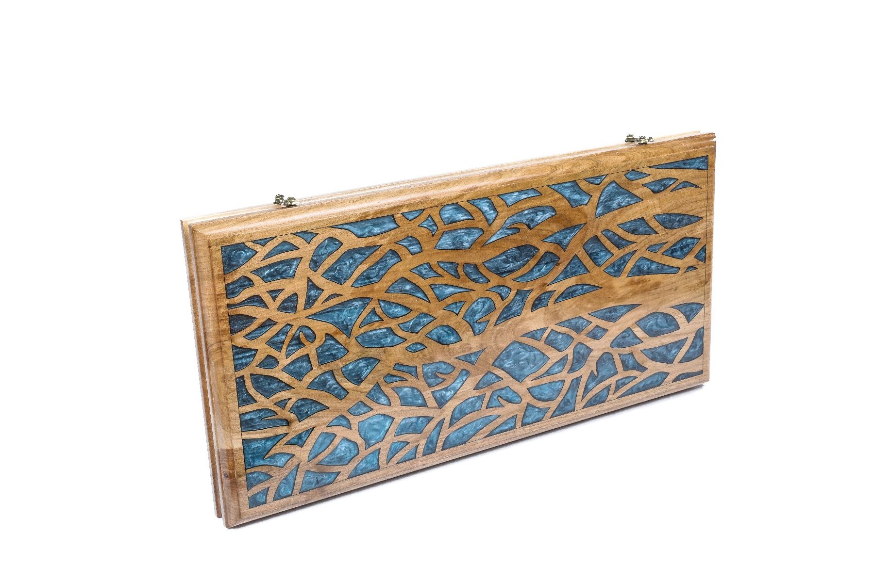 Epoxy Backgammon Set - Tree - Unumperfectus