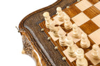 Chess chess and backgammon set - carrying case included