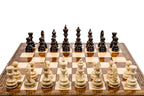 Luxury Hand-Carved Classic Wooden Chess Set