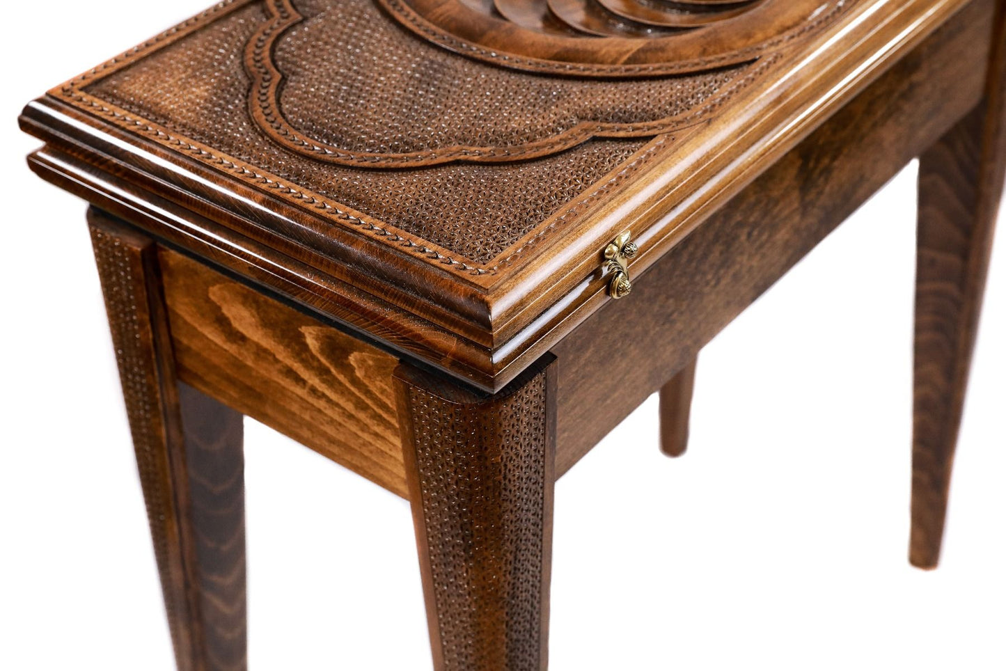 Backgammon Table with Eternity Sign