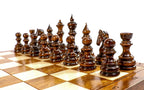 Classic Chess Set with Expanded Playing Field 15.7" | 40 cm
