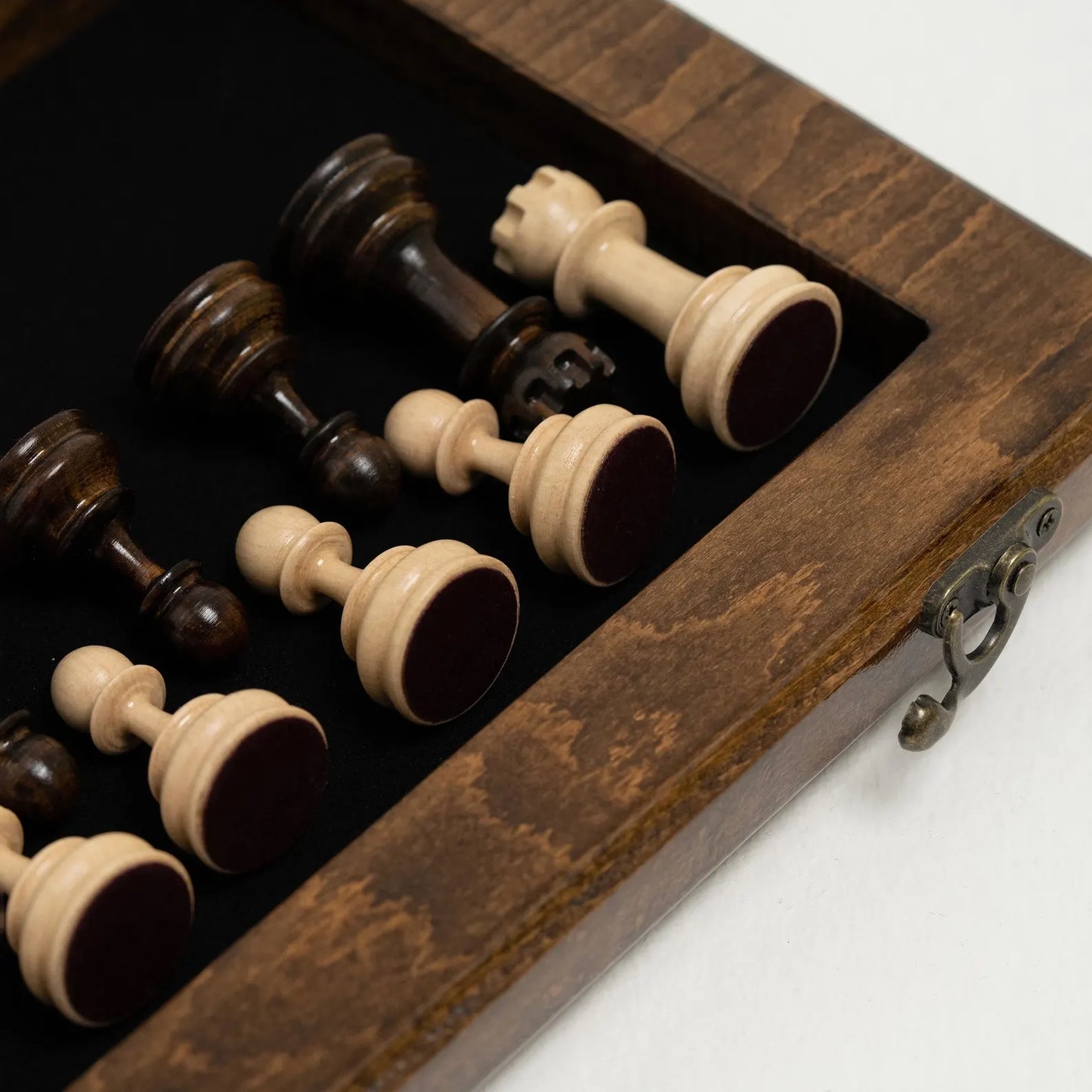 CHESS SET - Carved with Ornaments