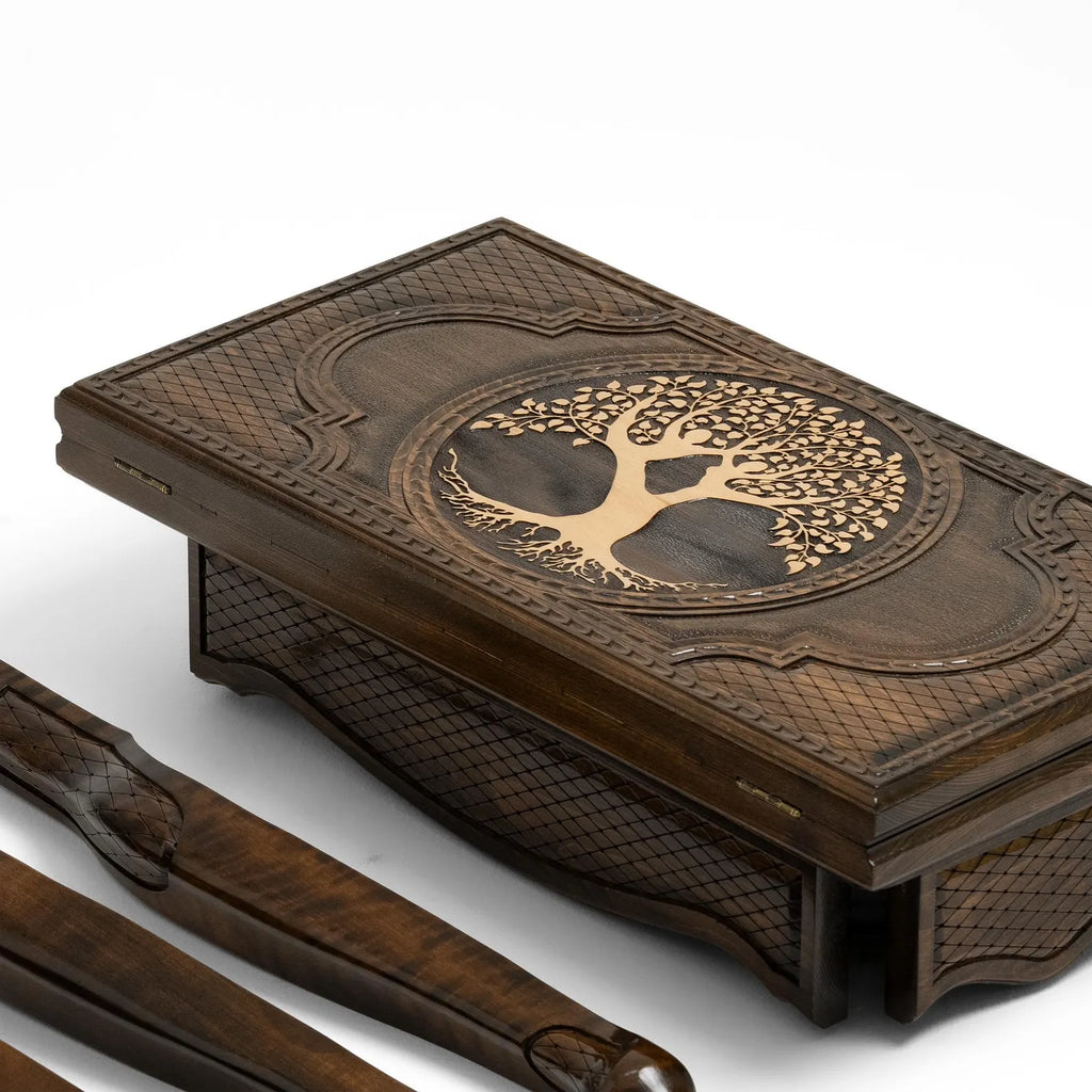 Exquisite Luxurious Chess Table - Handcrafted Statement Piece - Unumperfectus