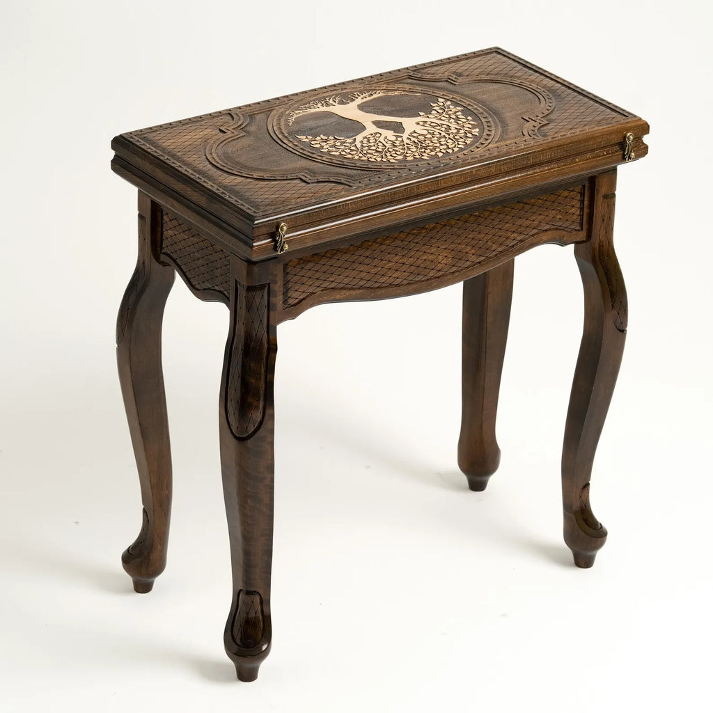 Exquisite Luxurious Chess Table - Handcrafted Statement Piece - Unumperfectus