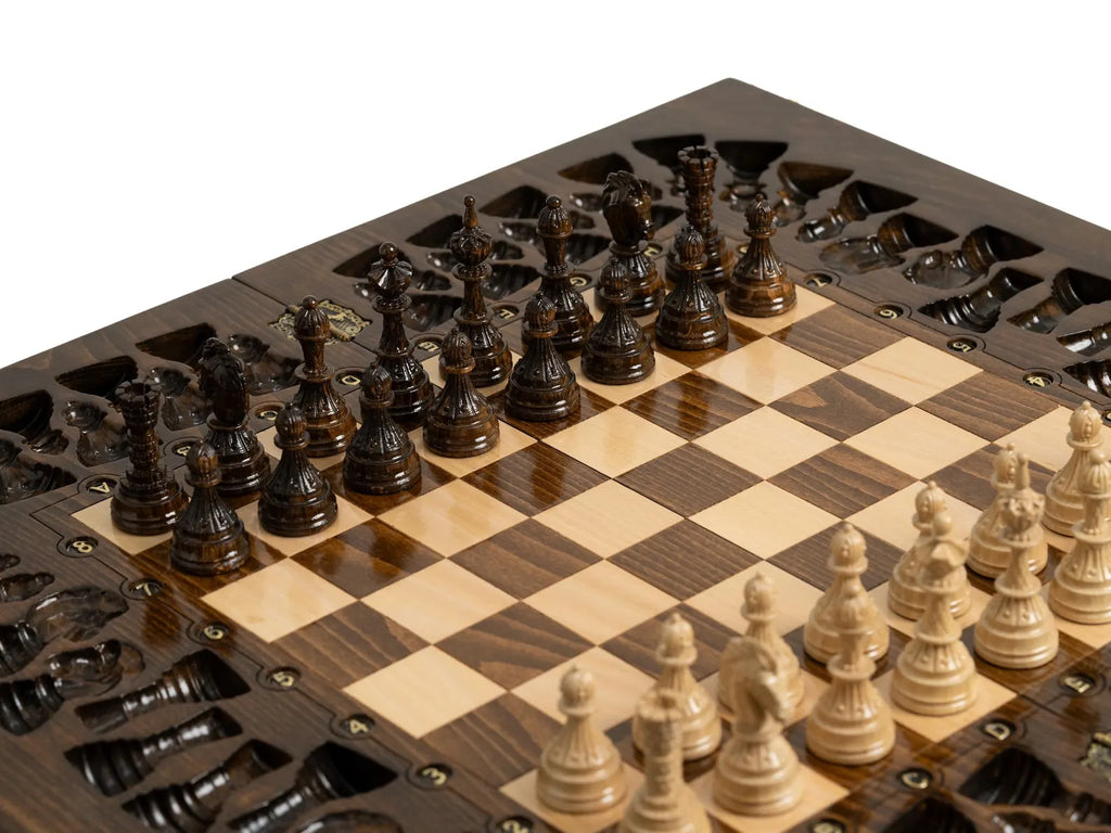 Exquisite Luxurious Chess Table - Handcrafted Statement Piece - Unumperfectus