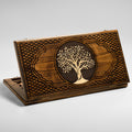Wooden Backgammon Set - Tree - Unumperfectus