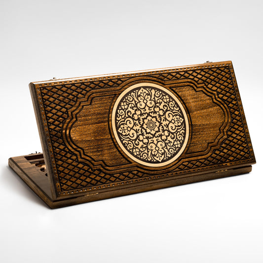 Wooden Backgammon Set - Unique Ornaments - Unumperfectus